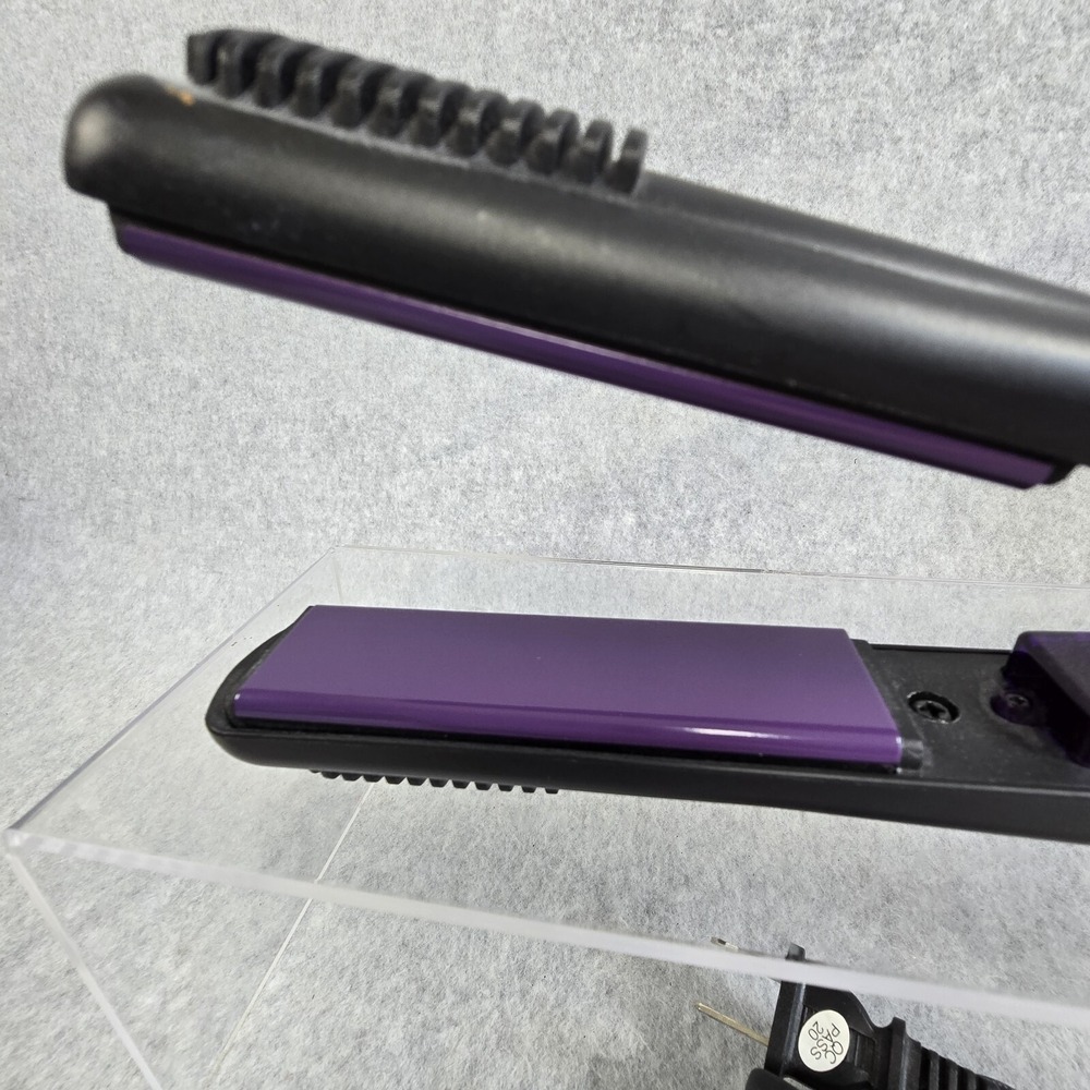 Hot Tools Flat Iron Professional Ceramic Tourmaline 1" High Heat 430 Degrees - Picture 5 of 12